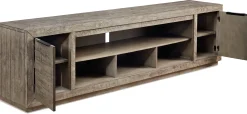 Outlet American Furniture Galleries Krystanza XL TV Stand W/ Fireplace Option