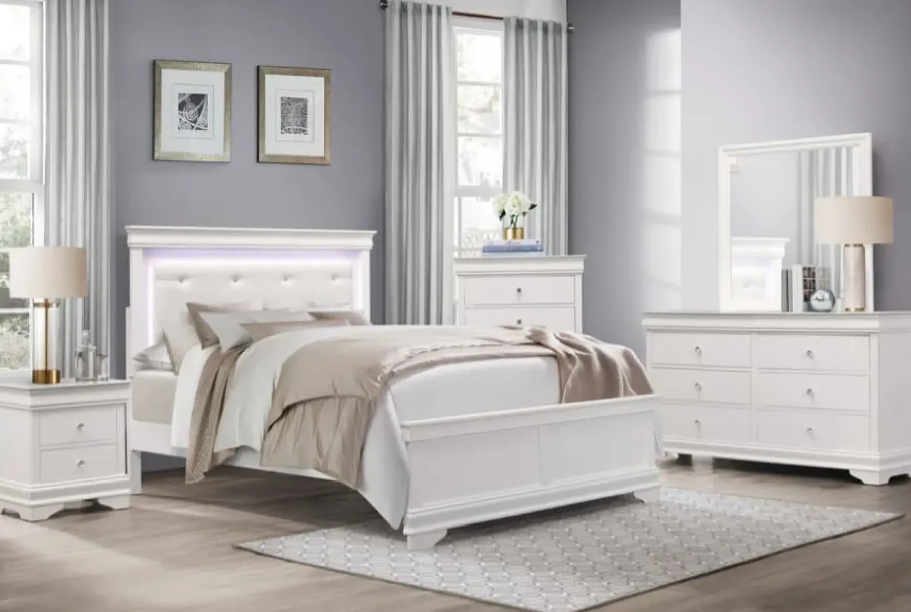 Online American Furniture Galleries Lana 8-Drawer Dresser
