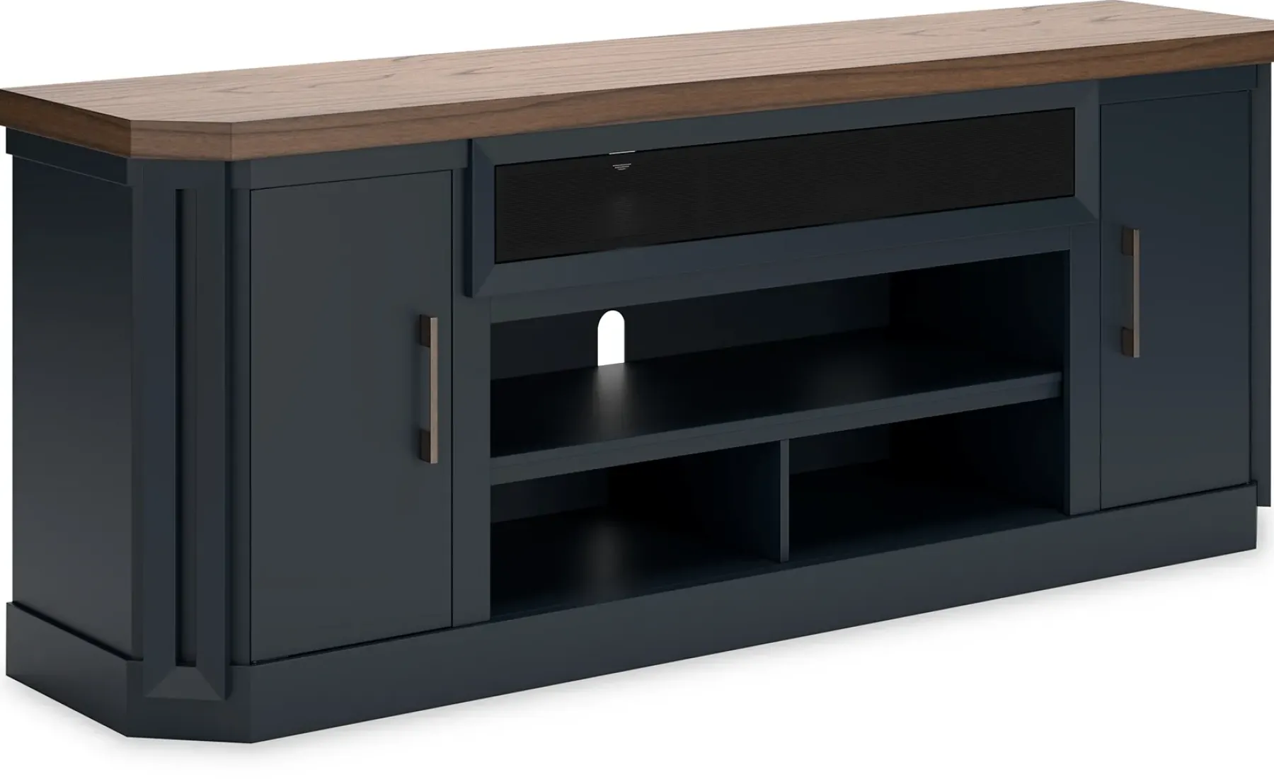 Sale American Furniture Galleries Landocken XL TV Stand W/ Fireplace Option