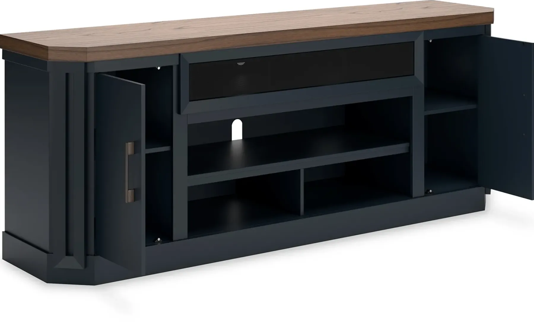 Sale American Furniture Galleries Landocken XL TV Stand W/ Fireplace Option