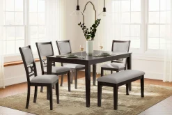 Discount American Furniture Galleries Langwest Dining Room Table Set