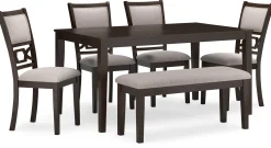 Discount American Furniture Galleries Langwest Dining Room Table Set