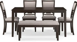 Discount American Furniture Galleries Langwest Dining Room Table Set