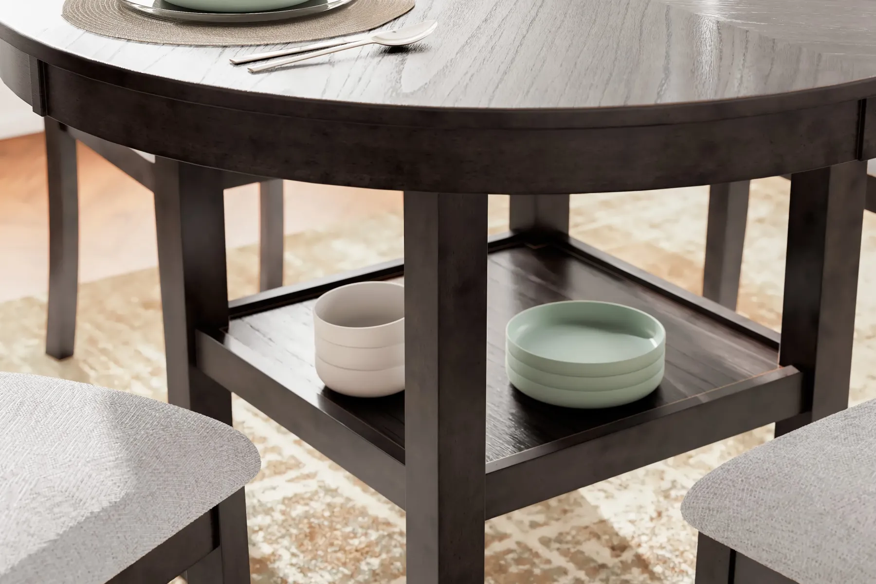 Sale American Furniture Galleries Langwest Dining Room Table Set