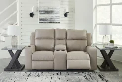 Fashion American Furniture Galleries Lavenhorne Reclining Loveseat With Console