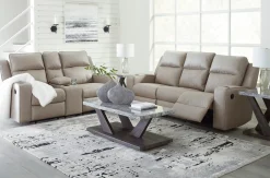 Fashion American Furniture Galleries Lavenhorne Reclining Loveseat With Console