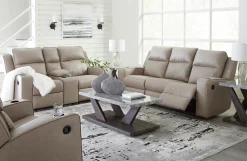 Fashion American Furniture Galleries Lavenhorne Reclining Loveseat With Console