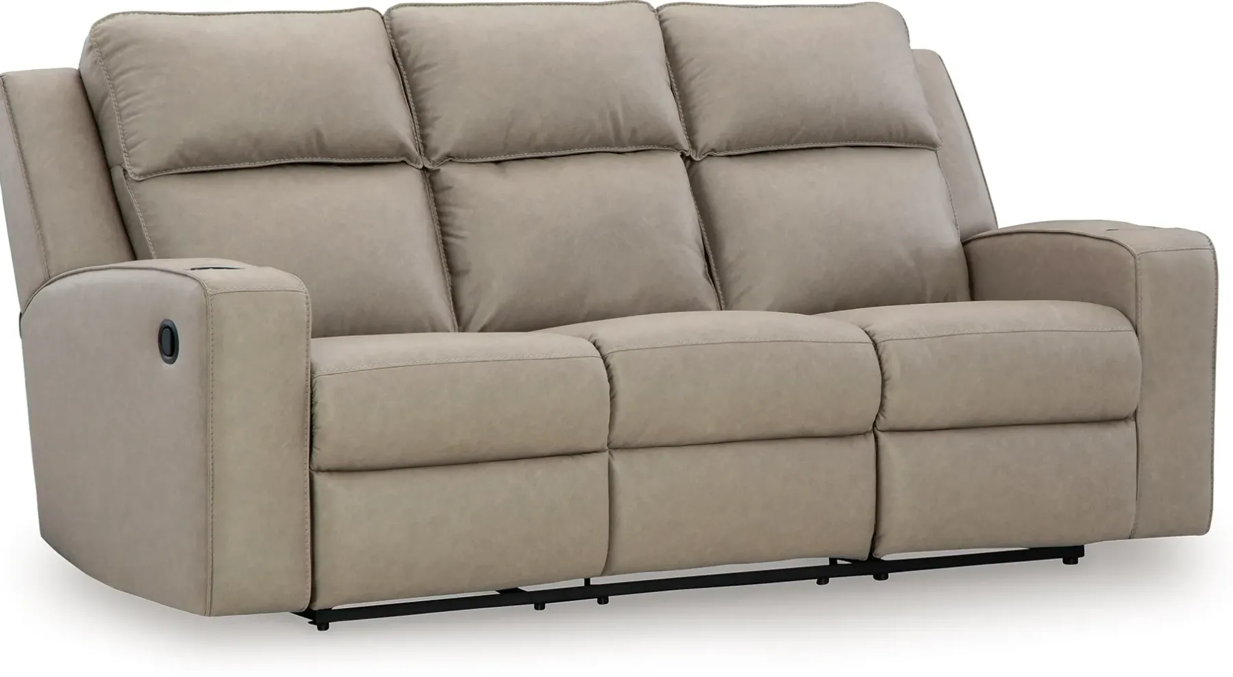 Discount American Furniture Galleries Lavenhorne Reclining Sofa With Drop Down Table
