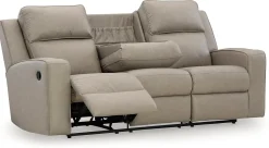 Discount American Furniture Galleries Lavenhorne Reclining Sofa With Drop Down Table