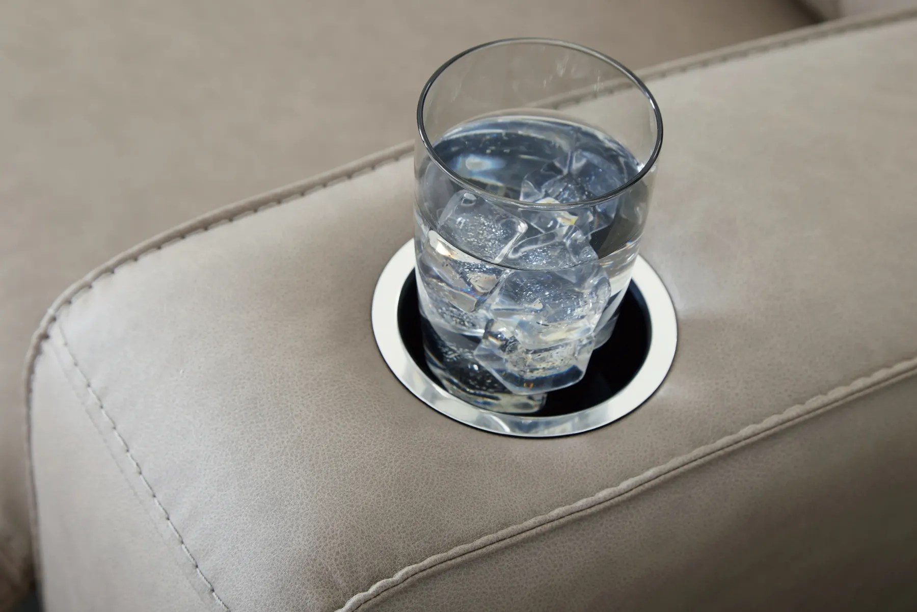 Discount American Furniture Galleries Lavenhorne Reclining Sofa With Drop Down Table