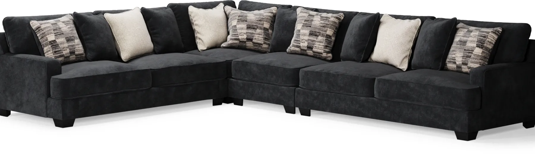 Hot American Furniture Galleries Lavernett 4-Piece Sectional
