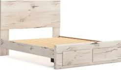 New American Furniture Galleries Lawroy Queen Panel Storage Bed