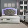 Online American Furniture Galleries Leesa 6-Piece Queen Storage Bedroom Set