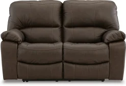 New American Furniture Galleries Leesworth Reclining Power Loveseat