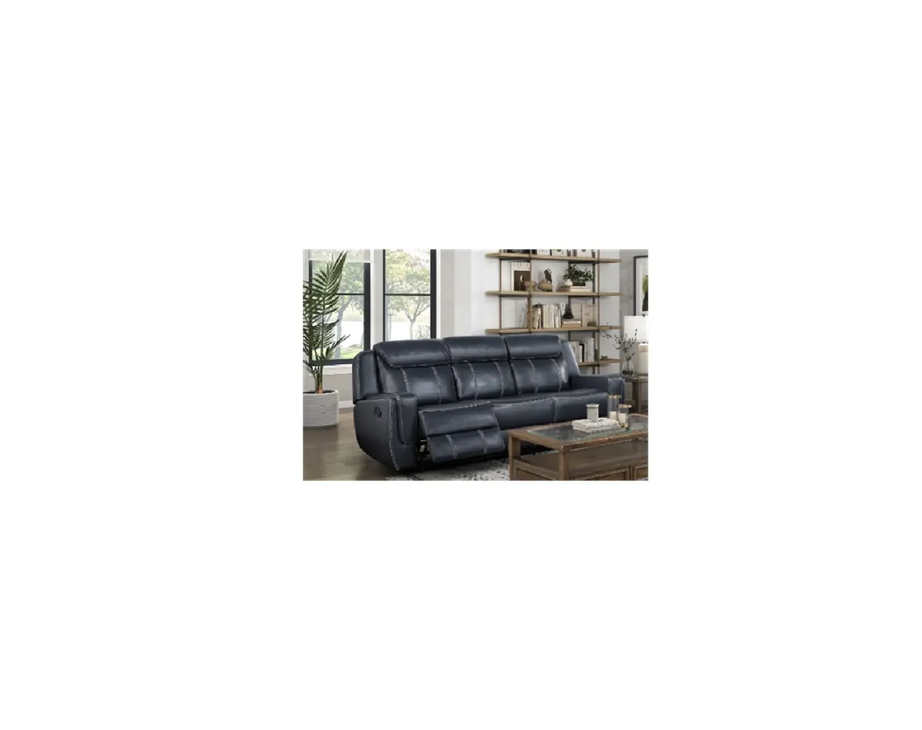 Clearance American Furniture Galleries Littleton Manual Reclining Sofa
