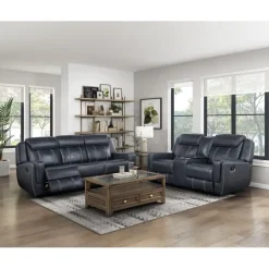Sale American Furniture Galleries Littleton Manual Reclining Loveseat