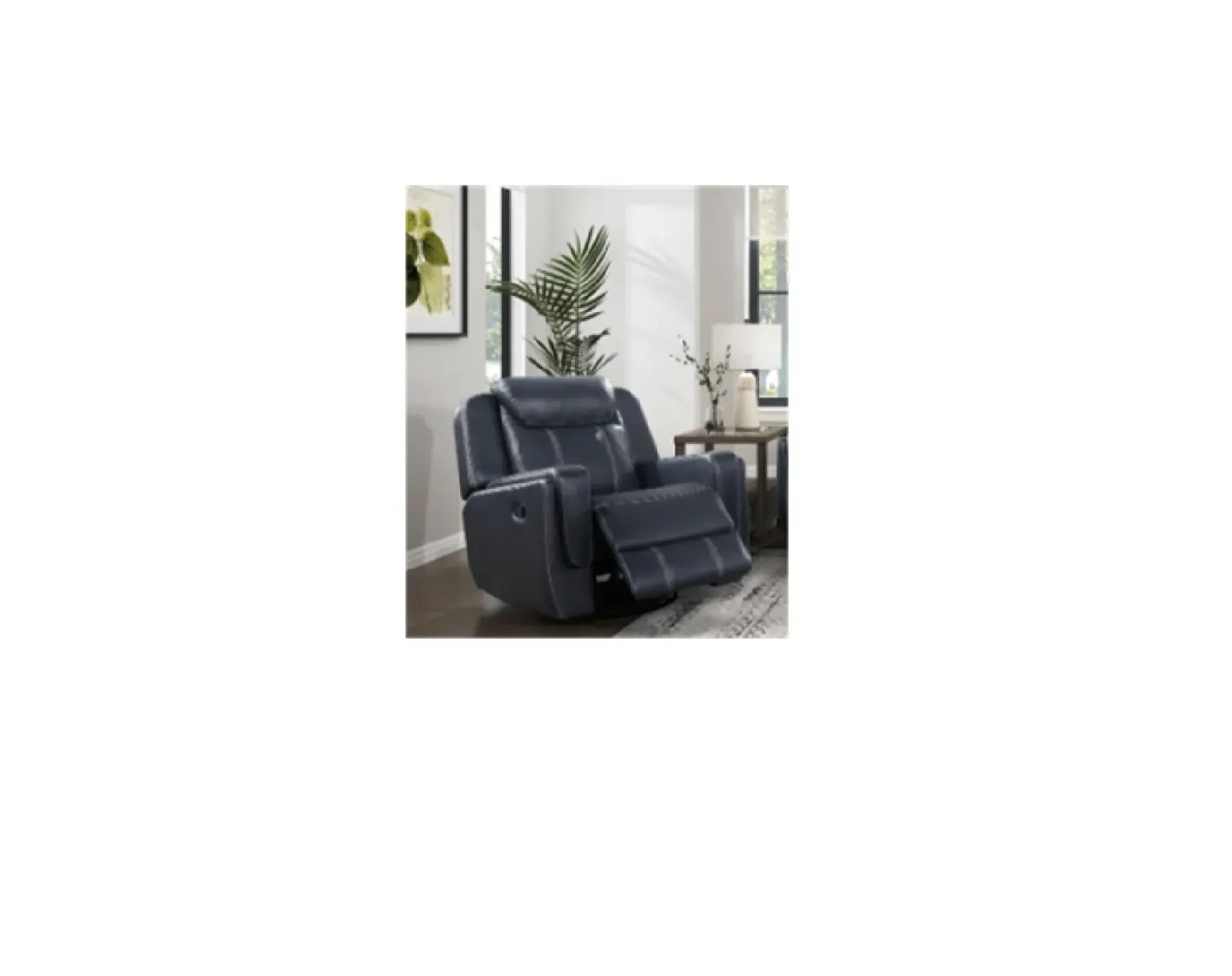New American Furniture Galleries Littleton Swivel Glider Recliner