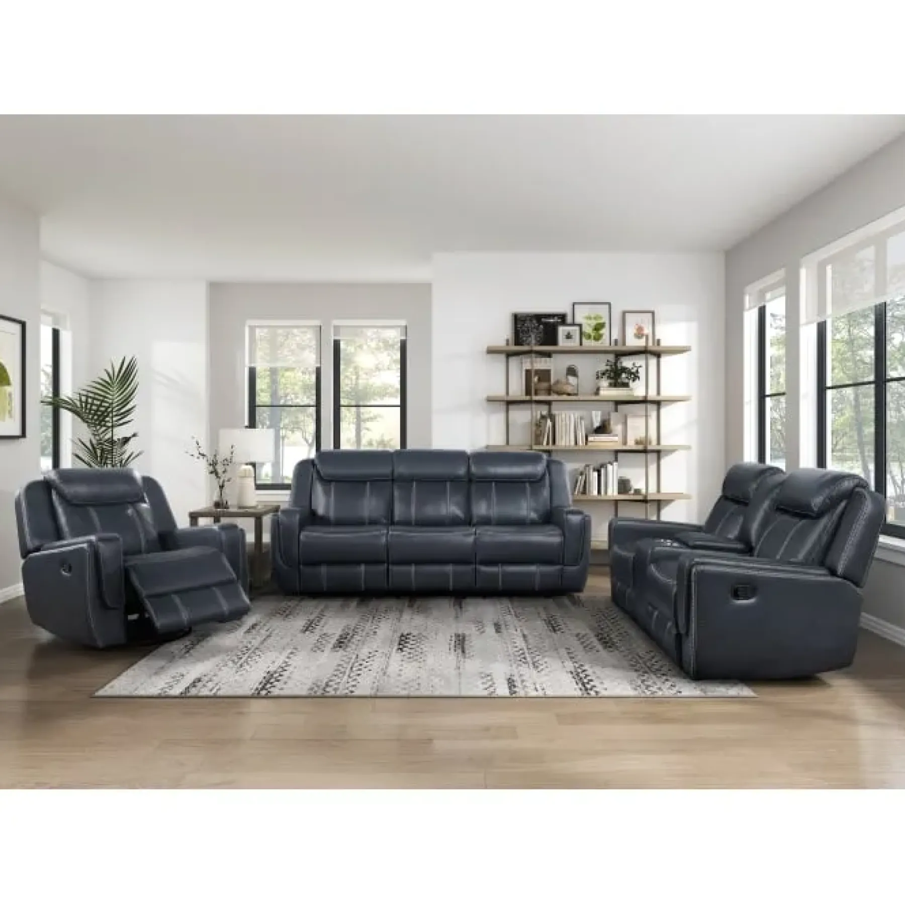 New American Furniture Galleries Littleton Swivel Glider Recliner