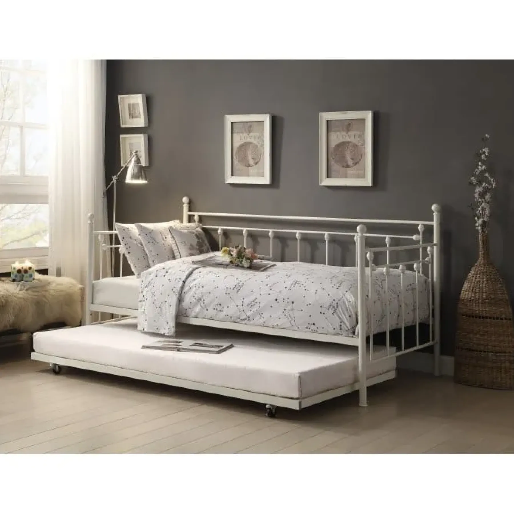 Fashion American Furniture Galleries Lorena Daybed with Trundle
