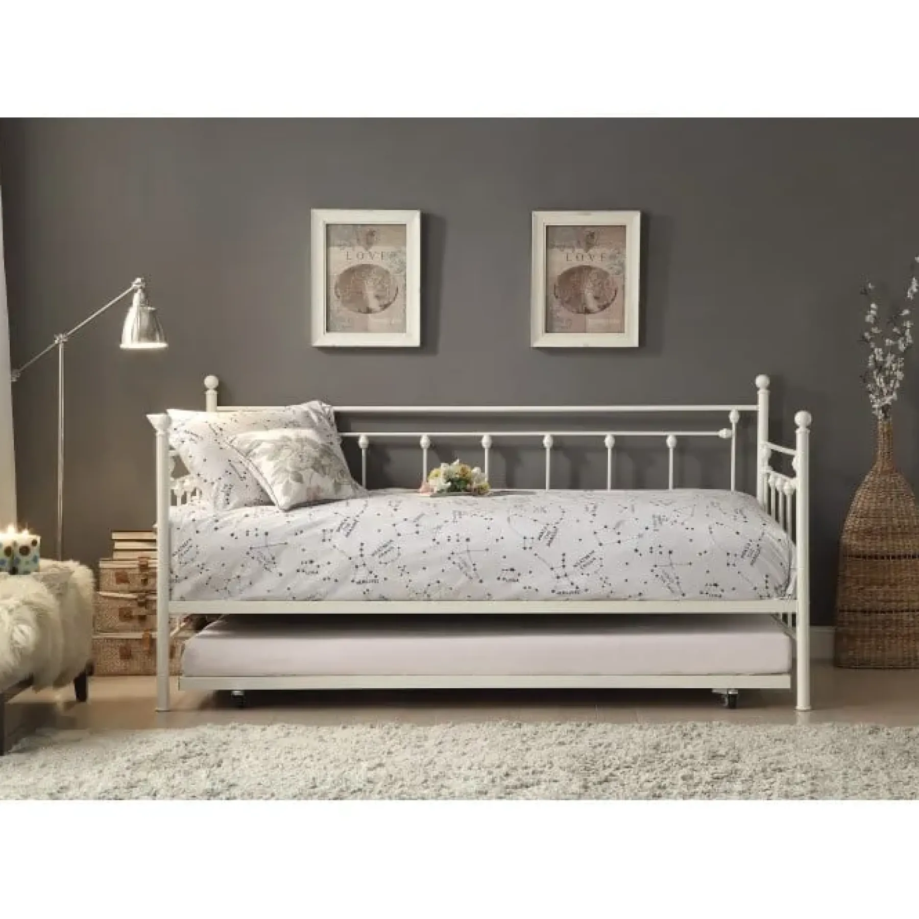 Fashion American Furniture Galleries Lorena Daybed with Trundle