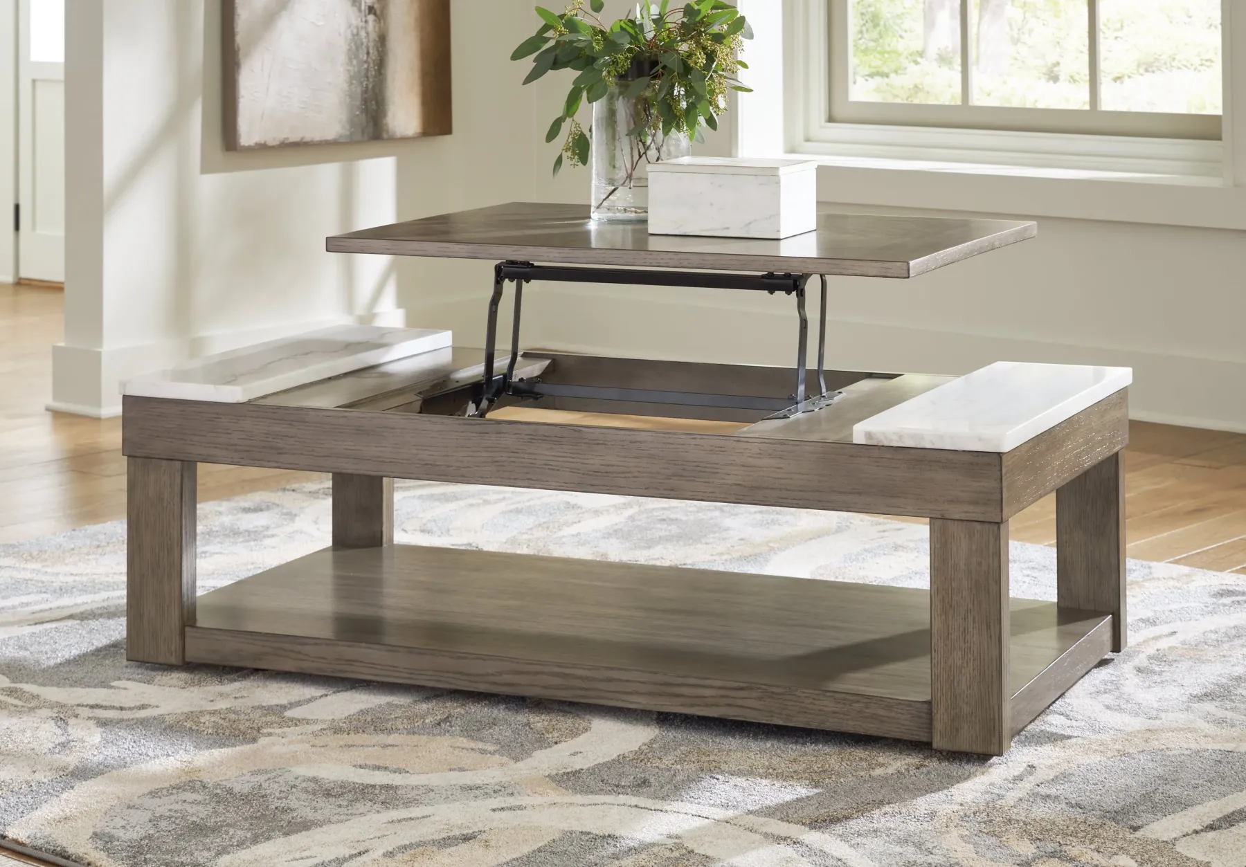 Hot American Furniture Galleries Loyaska Lift-Top Coffee Table
