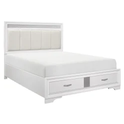 Discount American Furniture Galleries Luster Queen Panel Bed