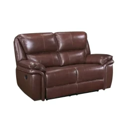New American Furniture Galleries Lyman Double Reclining Loveseat