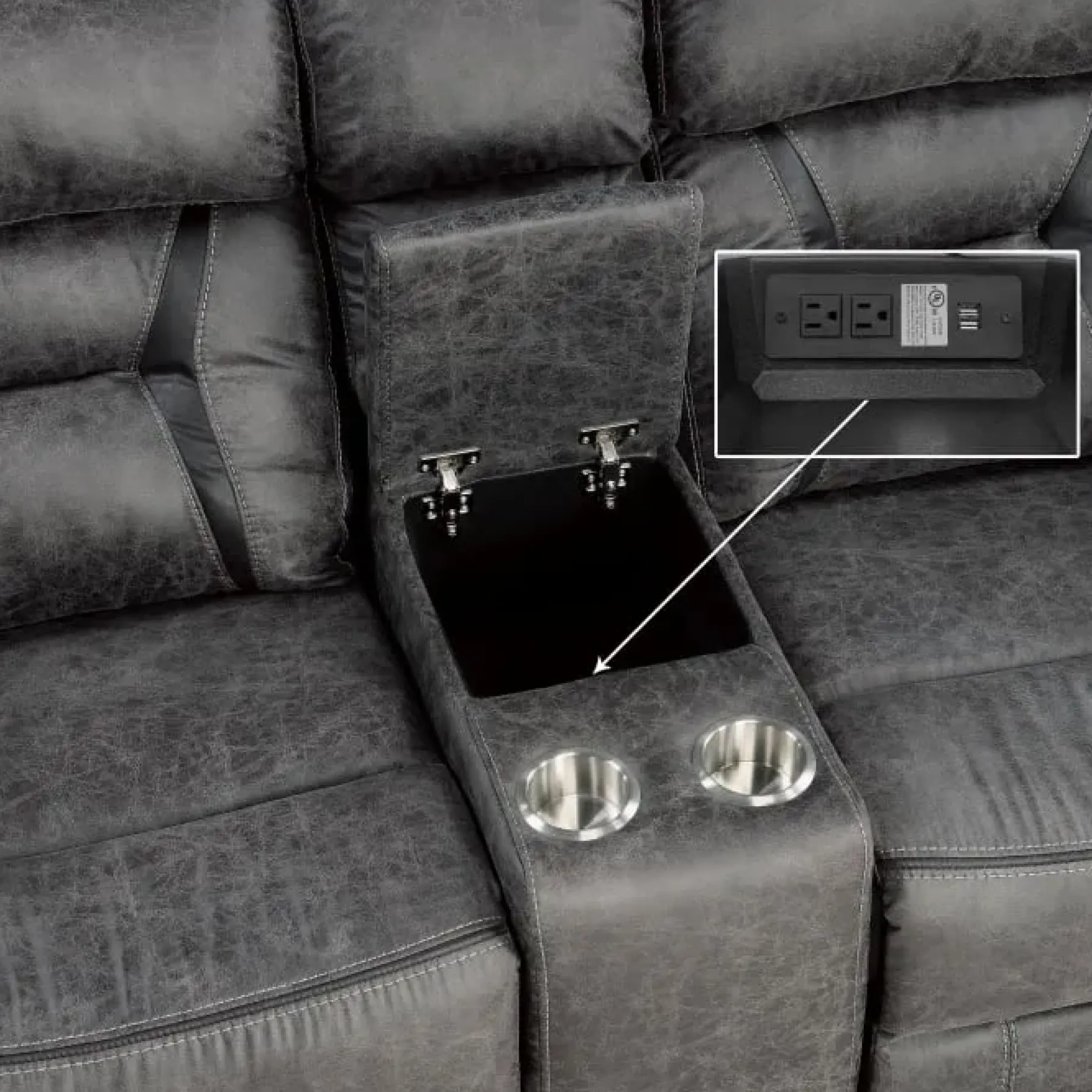 Hot American Furniture Galleries Madrona Hill Reclining Loveseat