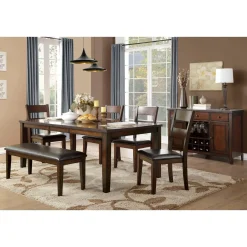 Outlet American Furniture Galleries Mantello Rectangular Dining Table
