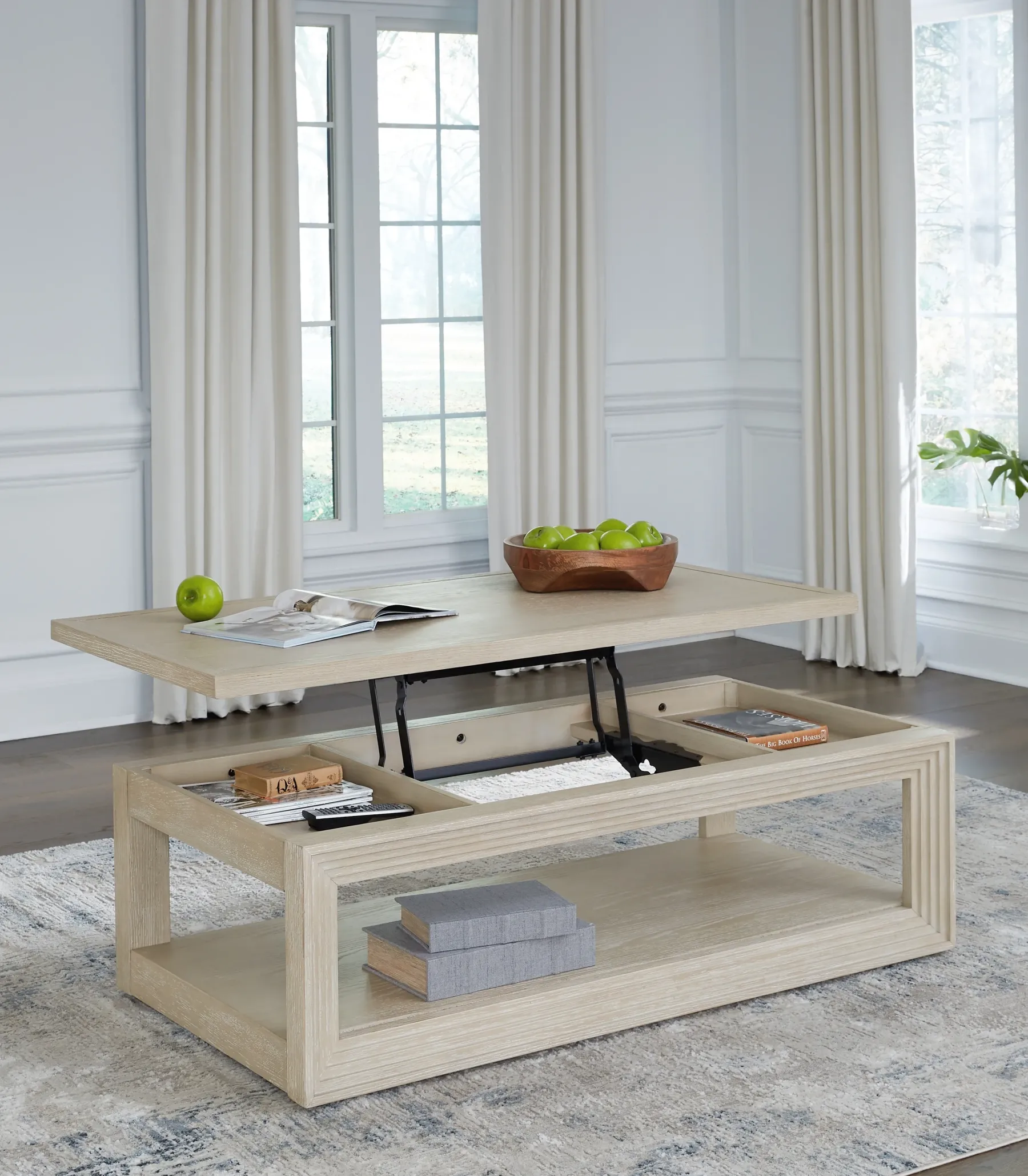 Hot American Furniture Galleries Marxhart Lift-Top Coffee Table