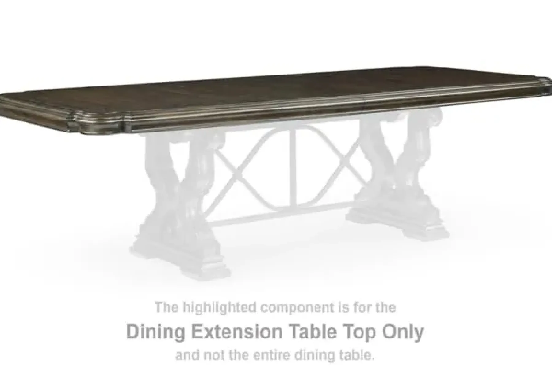 Fashion American Furniture Galleries Maylee Dining Extension Table