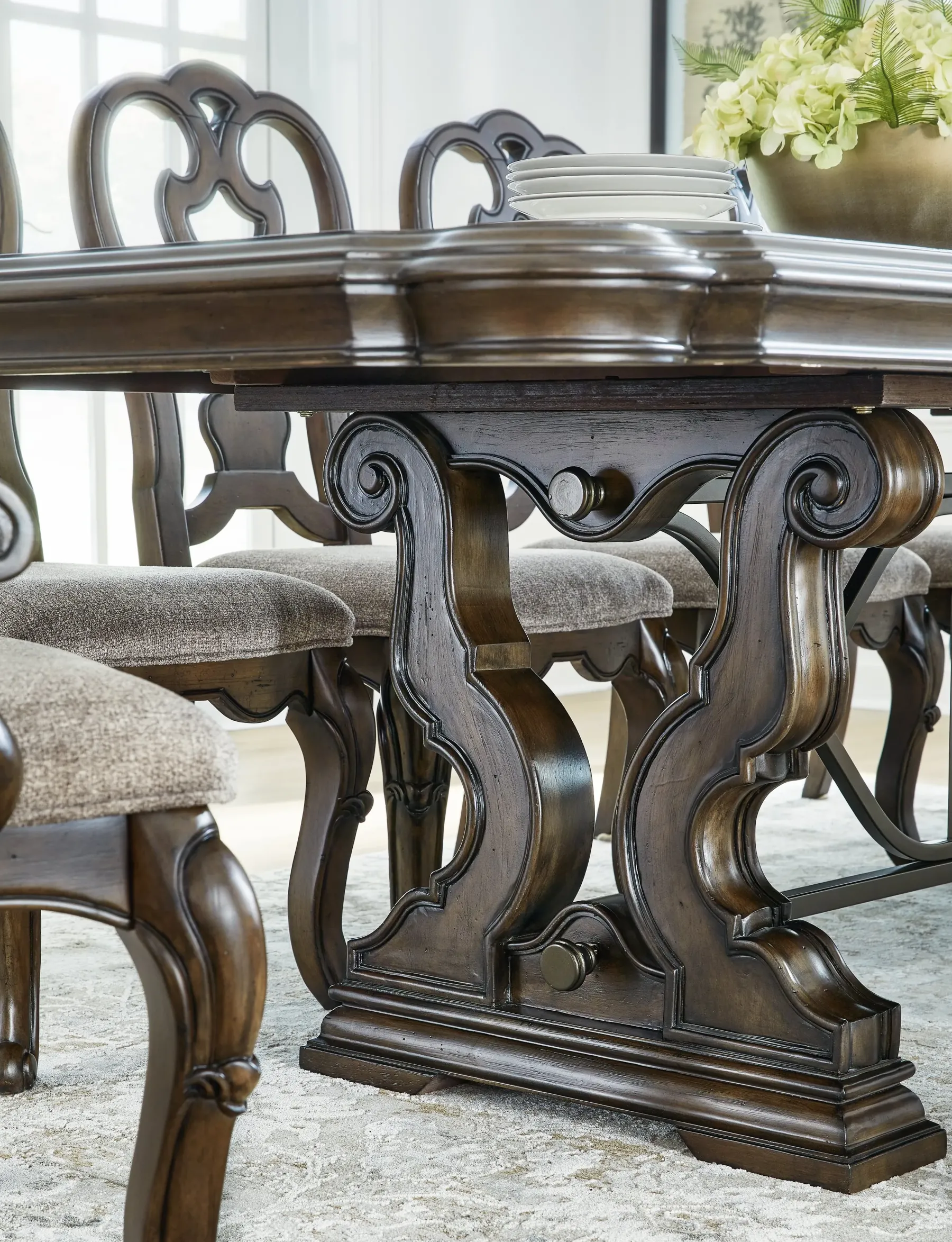 Fashion American Furniture Galleries Maylee Dining Extension Table
