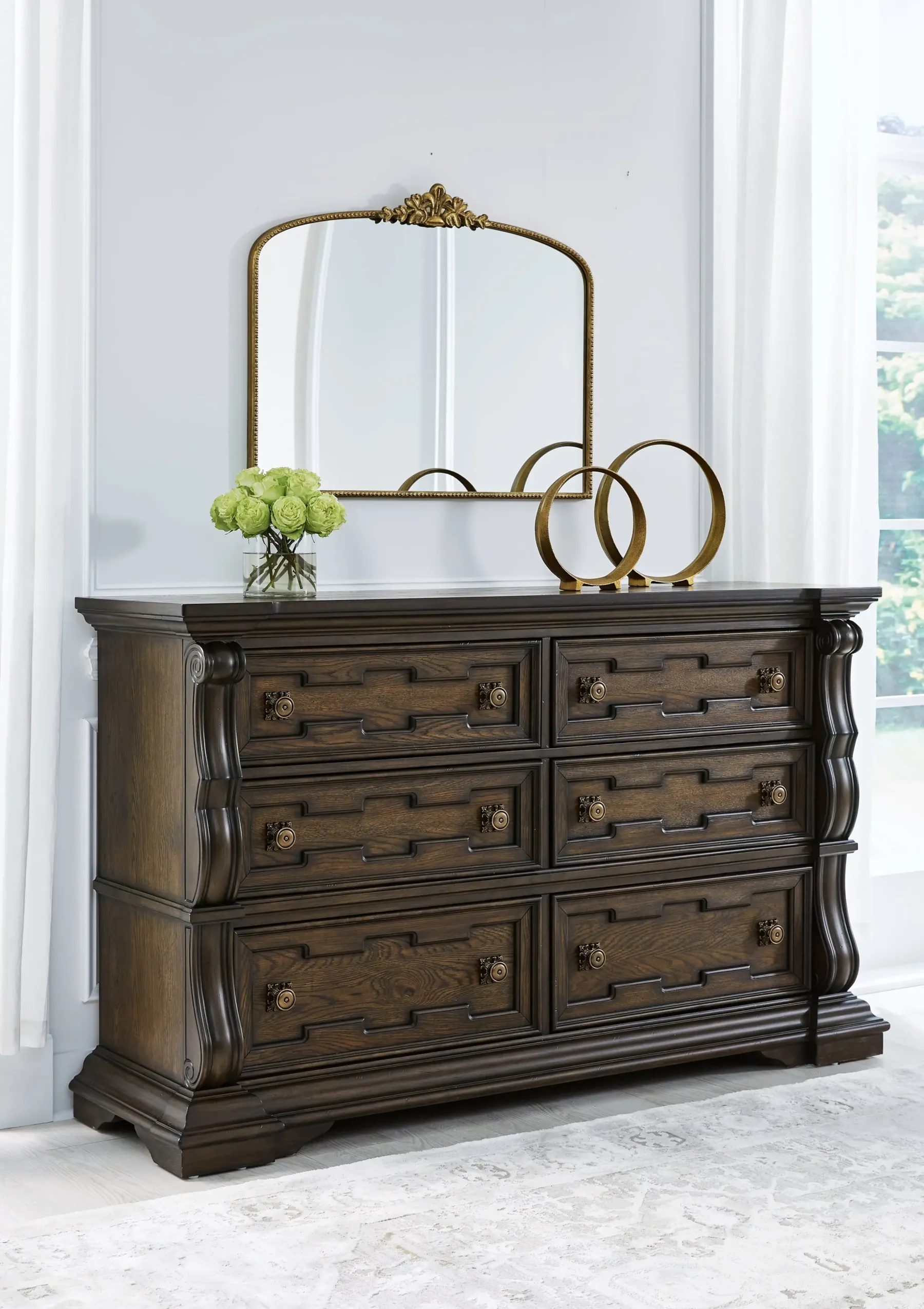 Clearance American Furniture Galleries Maylee 6-Drawer Dresser