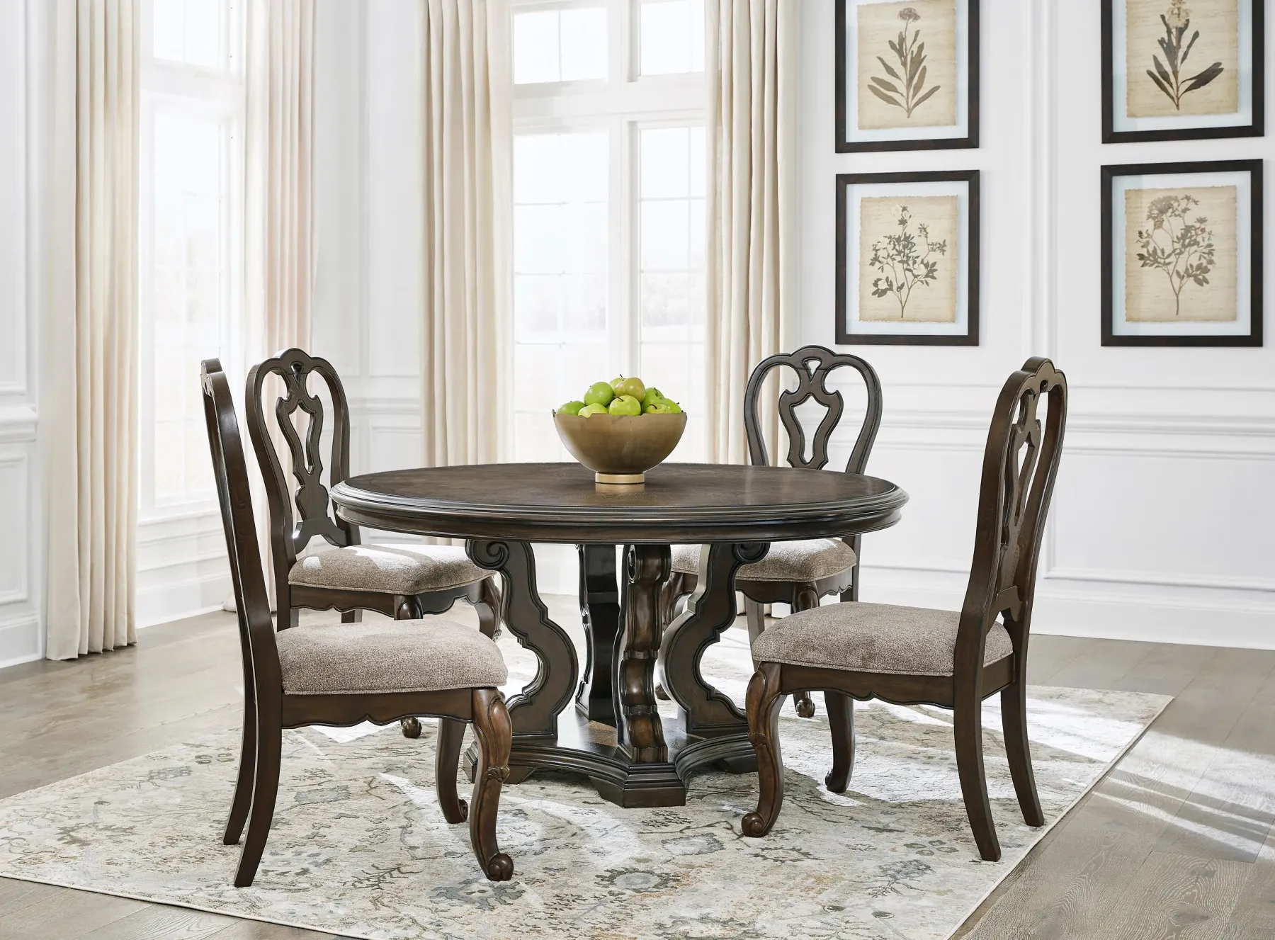 New American Furniture Galleries Maylee 5-Piece Dining Set