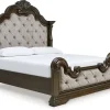 Fashion American Furniture Galleries Maylee Queen Upholstered Bed