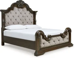 Fashion American Furniture Galleries Maylee Queen Upholstered Bed