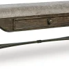 Best American Furniture Galleries Maylee Upholstered Storage Bench