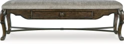 Best American Furniture Galleries Maylee Upholstered Storage Bench