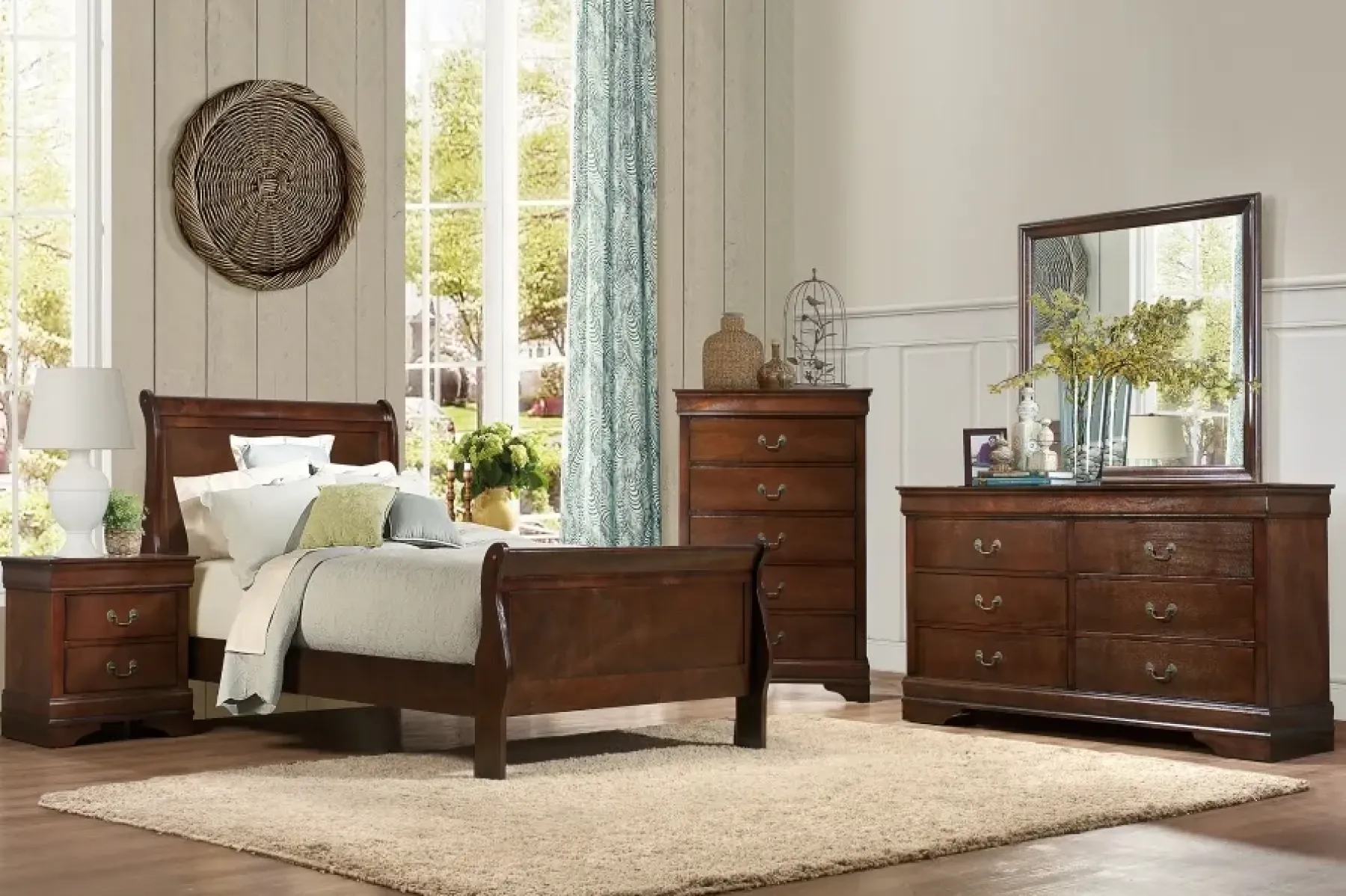 Clearance American Furniture Galleries Mayville 6-Piece Full Bedroom Set