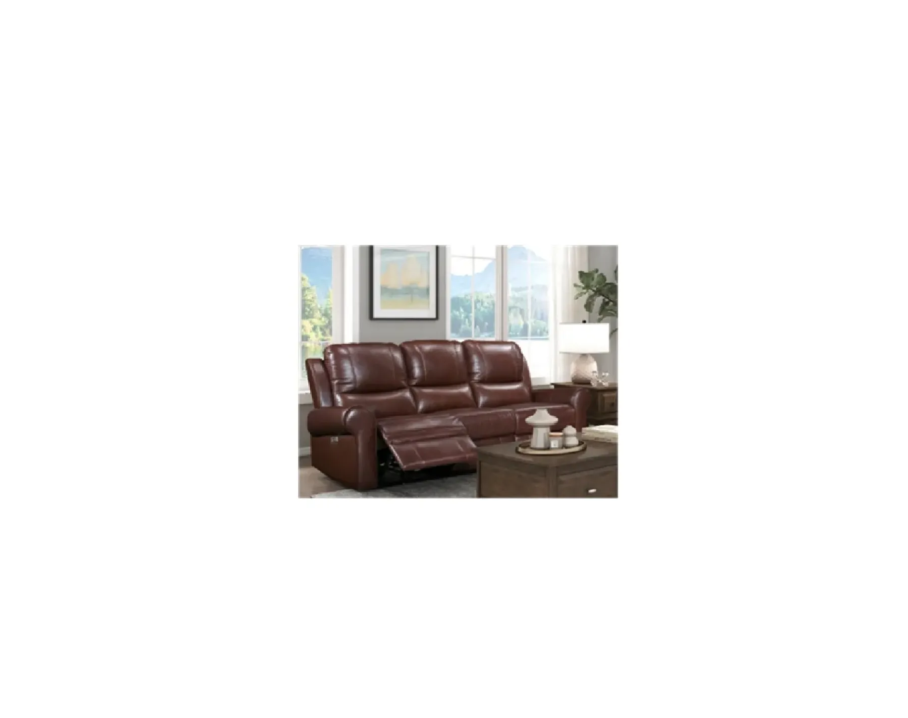 Online American Furniture Galleries McCall Power Double Reclining Sofa