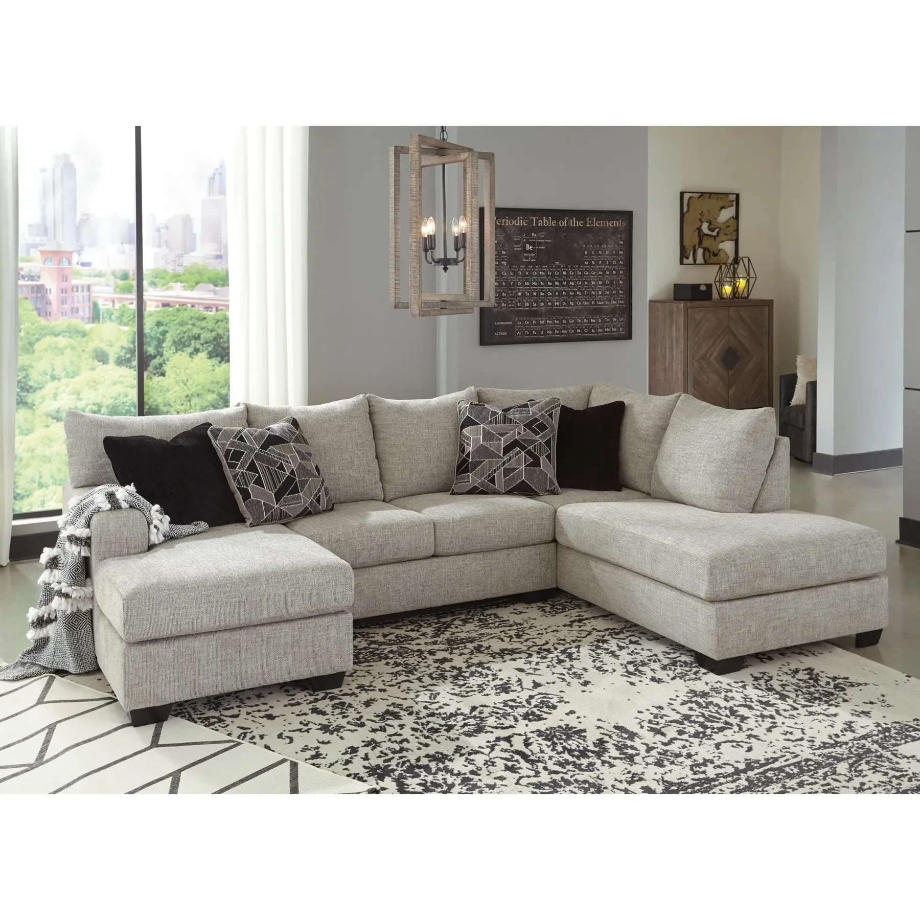 Clearance American Furniture Galleries Megginson Sectional