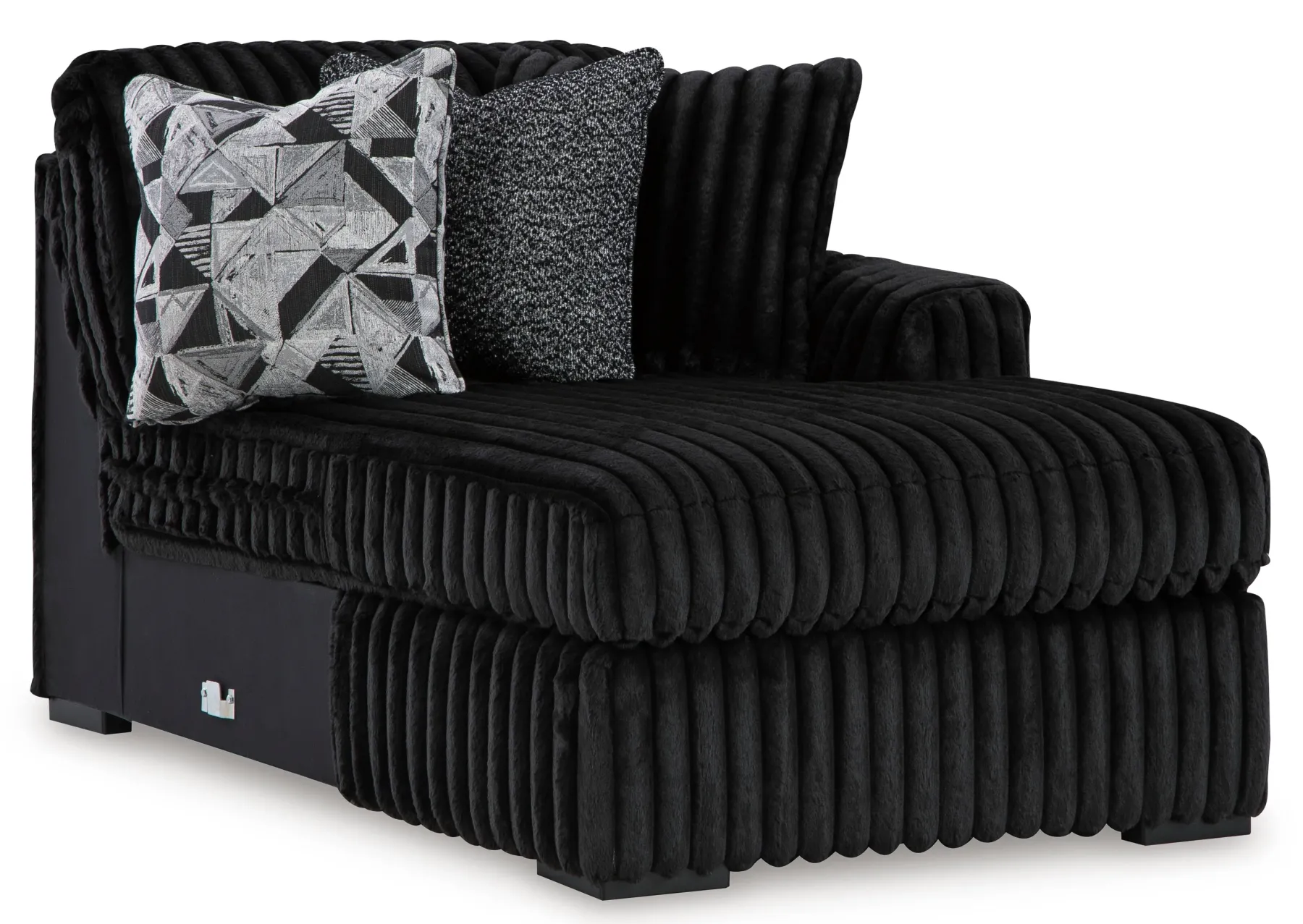 Fashion American Furniture Galleries Midnight-Madness 2-Piece Sectional Sofa with Chaise