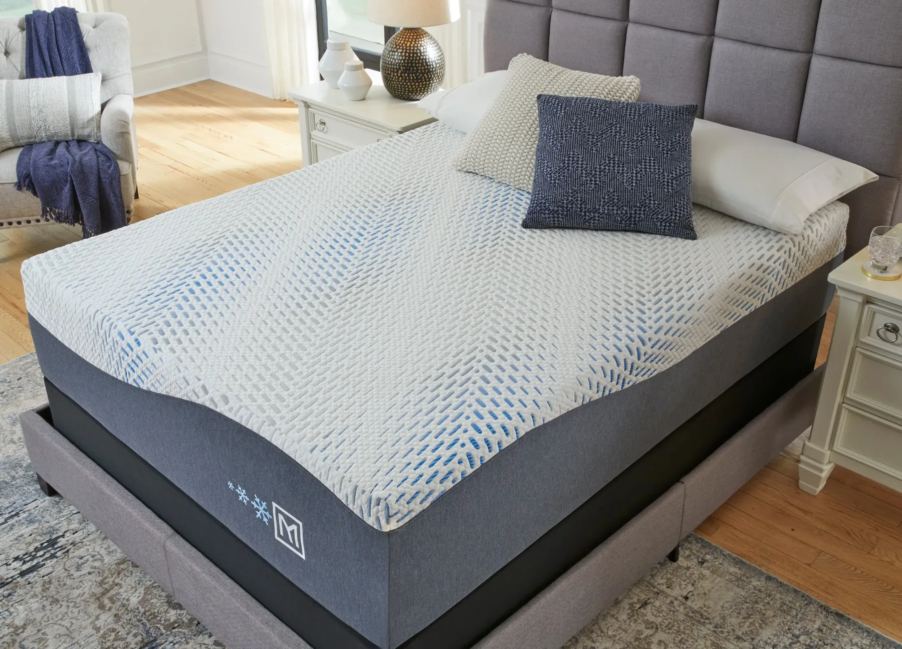 Online American Furniture Galleries Millennium Luxury Gel Memory Foam Memory Foam King Mattress