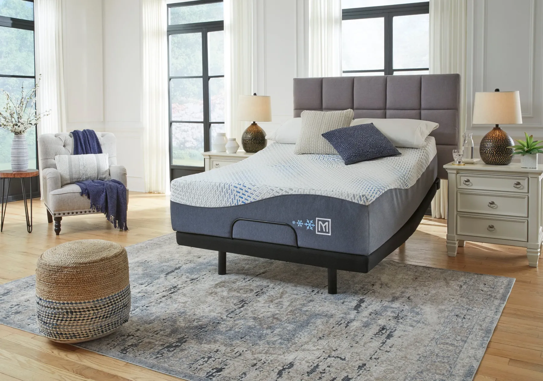 Online American Furniture Galleries Millennium Luxury Gel Memory Foam Memory Foam King Mattress