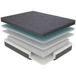 Discount American Furniture Galleries Mira Memory Foam Hybrid Mattress