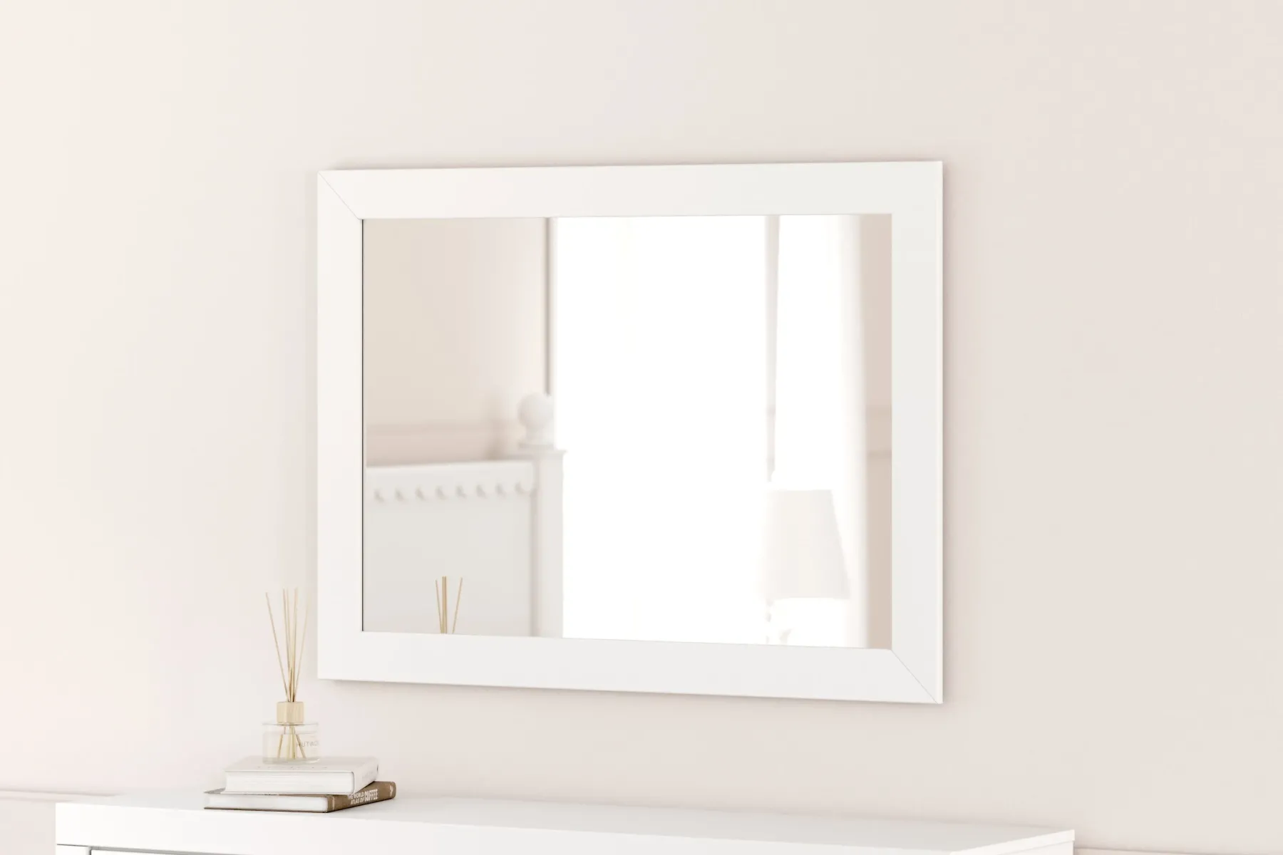 New American Furniture Galleries Mollviney Bedroom Mirror