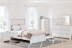 New American Furniture Galleries Mollviney Bedroom Mirror