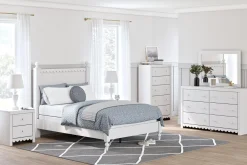 New American Furniture Galleries Mollviney 6-Drawer Dresser