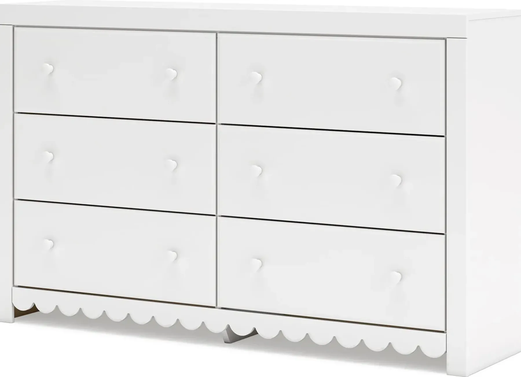 New American Furniture Galleries Mollviney 6-Drawer Dresser