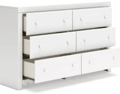 New American Furniture Galleries Mollviney 6-Drawer Dresser